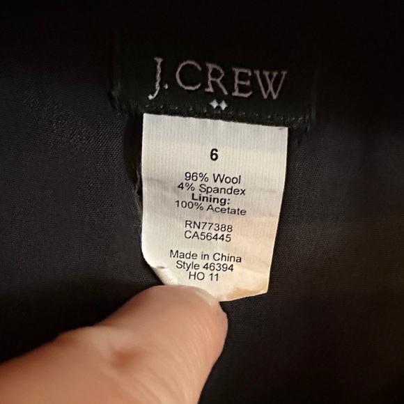J. Crew Factory Elegant Black Mini Dress - Picture 2 of 6